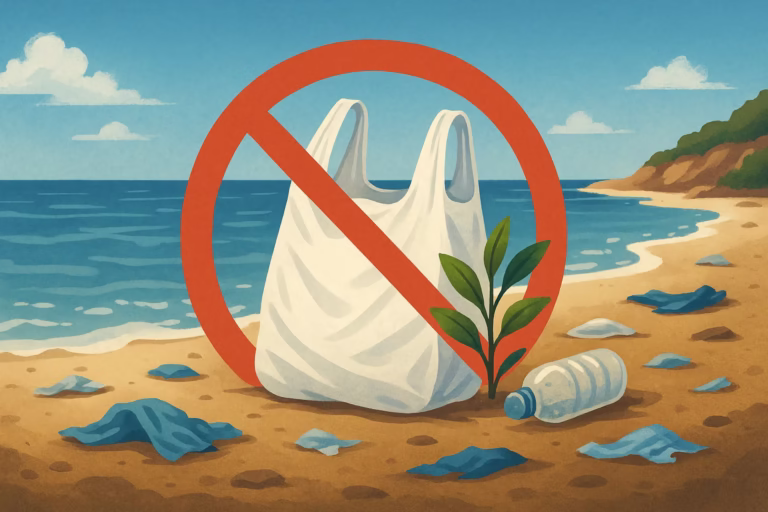 プラスチック袋規制は海を救うか？