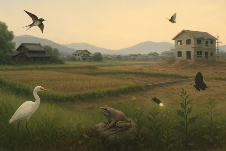 人口減少でも進む生物多様性の喪失：土地利用変化がもたらす影響