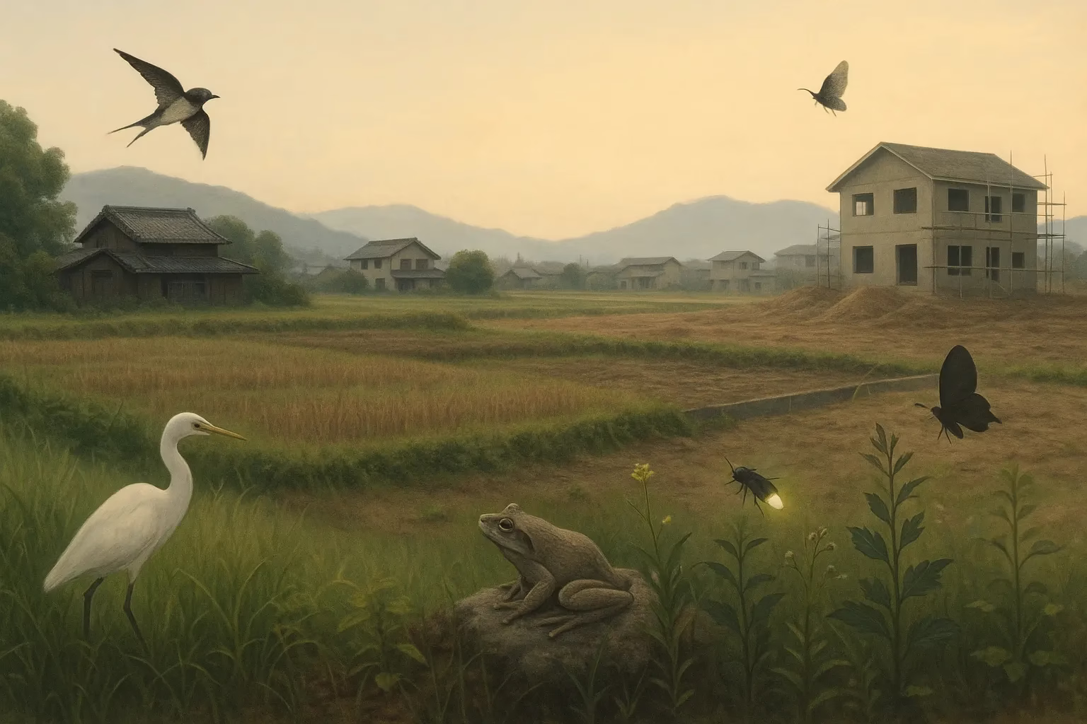 人口減少でも進む生物多様性の喪失：土地利用変化がもたらす影響